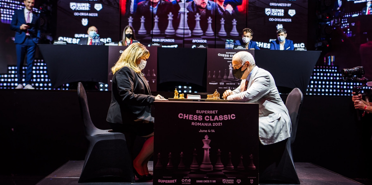 Garry Kasparov a inaugurat Superbet Chess Classic Romania 2021. Programul primelor partide